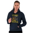 thumbnail image 3 of Hunters Stand and Deliver Bow Hunt Unisex Plus Size Hoodie Brisco Brands 5X, 3 of 6