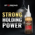 thumbnail image 3 of Light Brown Medium CA Glue (Premium Cyanoacrylate Super Glue) Crack Filler 150 CPS Viscosity, for Woodworking, Woodturning, Carpentry, Guitar, 2oz, 3 of 7