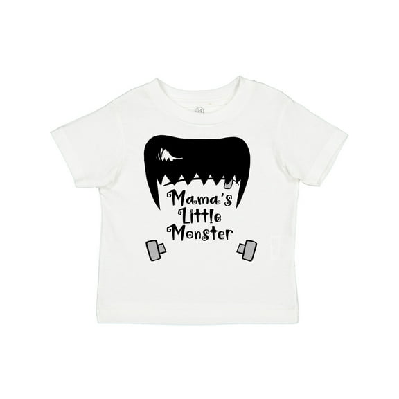 Inktastic Halloween Mama's Little Monster Frankenstein Boys or Girls Toddler T-Shirt