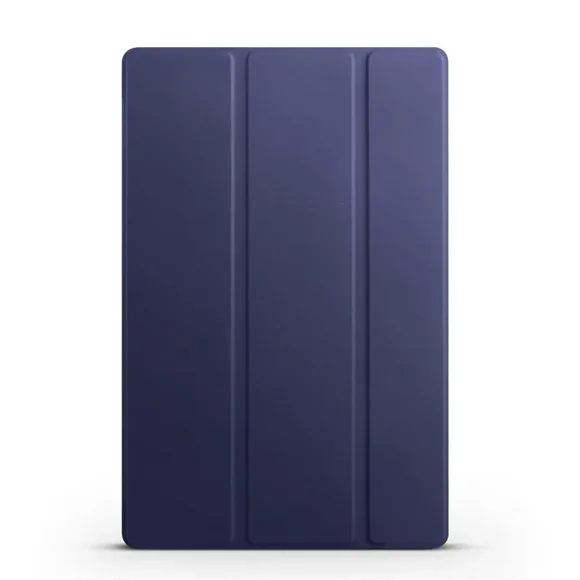 Pour Xiaomi Pad 6S Pro 12.4 Case 2024 PU Leather Soft Silicone Back Funda pour Xiaomi Mi Pad 6S Pro 12.4 Étui Tablet Cases Dark Blue Mi Pad 6S Pro 12.4