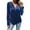 Purple, variant on Lenpel Velvet Tops for Women Trendy Half Zip Long Sleeve T Shirts Loose Vintage Tees Dressy Casual Velour Blouses(Purple,X-Large)