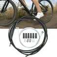 thumbnail image 4 of Flmtop Universal MTB Mountain Bike Road Bicycle Stainless Steel Derailleur Shift Cable Brake Line, 4 of 10