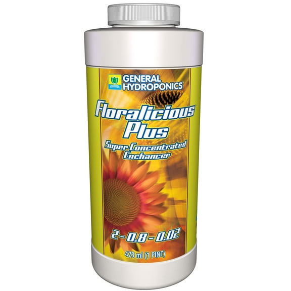 General Hydroponics HGC732209 Floralicious Plus Vitality Enhancer Plant Nutrient Pint