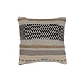 thumbnail image 1 of Coussin Tissé À La Main En Coton (Insigne) - Ensemble De 2, 1 of 3