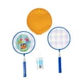 thumbnail image 5 of amleso Kids Badminton Racket Nylon Net with Storage Bag Sport Games Sports Toy Badminton Shuttlecocks for Kids 2 Player Children Lawn Blue, 5 of 10