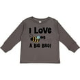 thumbnail image 3 of Inktastic Big Bro Boys Brother Announcement Bee Boys Long Sleeve Toddler T-Shirt, 3 of 5