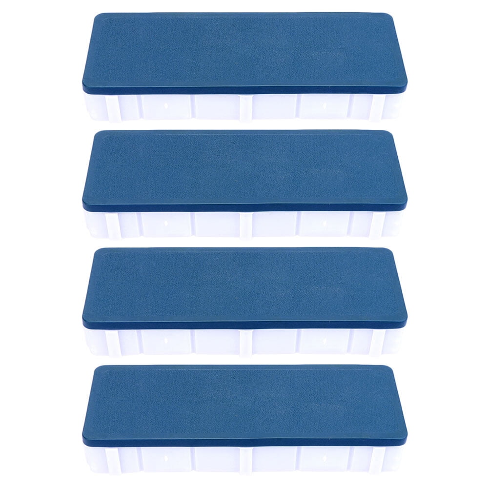 OUNONA 8 pcs  Simple Painting Plate Useful Art Pallets DIY Art Watercolor Pigment Trays