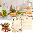 thumbnail image 3 of JingChun 1 Sheet Recipe Card, 2x4 Inches, Double Sided, Blank Cardstock Cards for Recording Recipes, Kitchen Diaries, Bridal shower, Banquet Preparation, 3 of 5