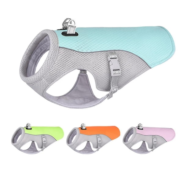 Chaleco refrescante para perros, ropa de verano ajustable, chaqueta térmica para perros para senderismo, caminatas y acampadas al aire libre.
