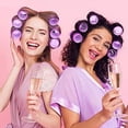 thumbnail image 3 of Newest Jumbo Hair Rollers, Self Grip Hair Curlers for Long Hair, 28Pcs Large Hair Roller Sets with Colored Clips, No heat Salon Hairdressing Curlers Rollers for Women (3 Size), 3 of 7