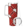 thumbnail image 2 of Lsque Sanrio Pattern 40 OZ Ice Bully Cup with Handle and Straw, Double Wall Stainless Steel Tumbler Travel Coffee Cup with Lid for Christmas Present, 2 of 8