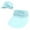 Sky Blue, variant on Lksixu Sun Visor Hat for Women, Adjustable Wide Brim Sun Hats with UPF 50 UV Sun Protection, Foldable Ponytail Beach Hats Water Friendly Summer Visor Cap for Travel Sports Tennis Hiking