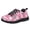 Cartoon Santa Claus, variant on Uourmeti Christmas Candy Cane Shoes Big Kid Sneakers Lightweight Mesh Boys Girls Fashion Sports Shoes for Running Tennis Size 1