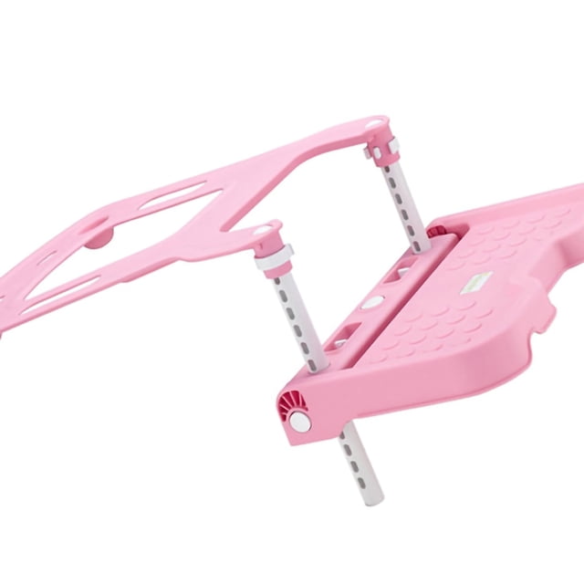 Soporte para reposapiés para niños, asiento de seguridad para coche infantil, reposapiés, soporte para Pedal, estribo para bebé rosa