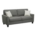 thumbnail image 2 of Serta Astoria - Sofa - armrests - polyester, wood, microfiber, high-density foam - dark gray, 2 of 5