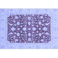 thumbnail image 1 of Ahgly Company Indoor Rectangle Oriental Blue Traditional Area Rugs, 8' x 12', 1 of 4