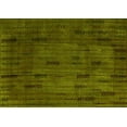thumbnail image 1 of Ahgly Company Indoor Rectangle Persian Yellow Bohemian Area Rugs, 4' x 6', 1 of 4
