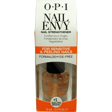 OPI  Nail Envy Sensitive & Peeling, 0.5 oz (Best Base Coat For Peeling Nails)