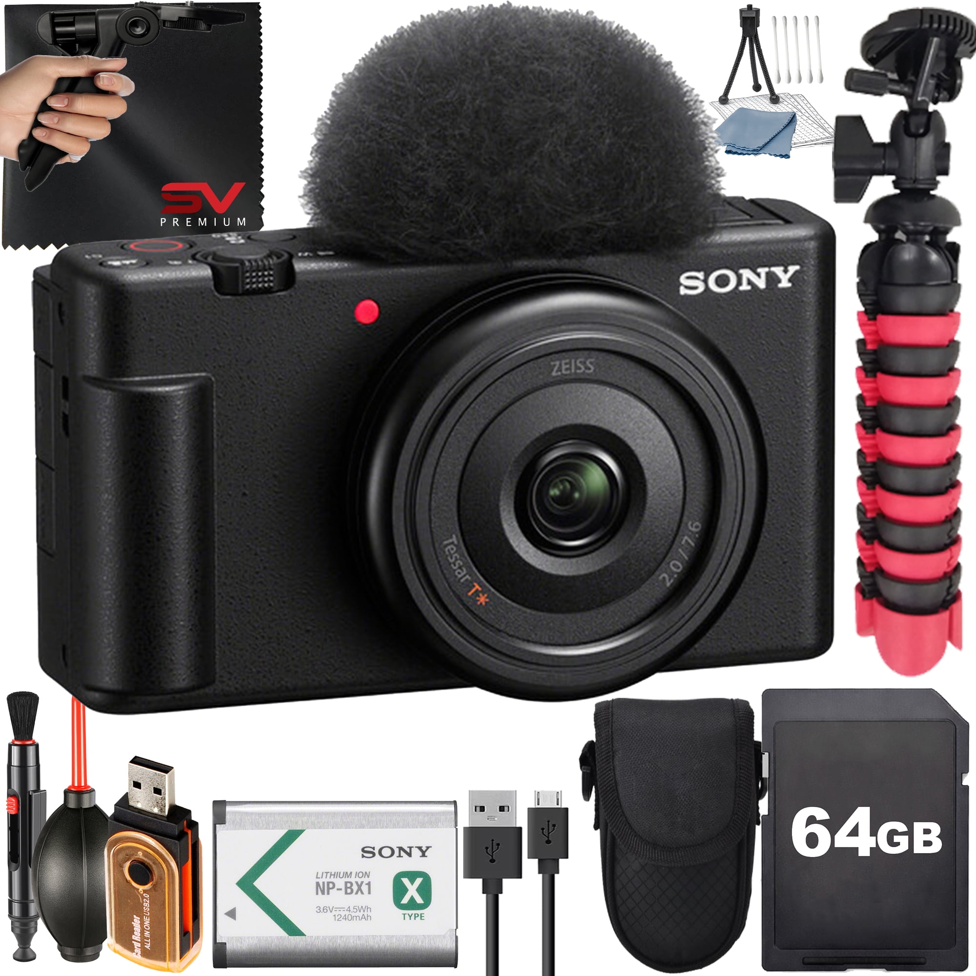 Sony ZV-1M2 Digital Camera, Compact 20.1 MP, 4K Video, 2.55x