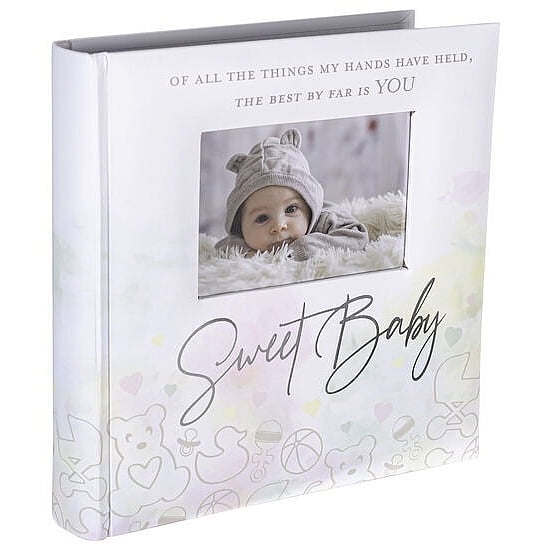 SWEET BABY WATERCOLOR Album by Malden holds 160 photos 2-Up Pages - 4x6