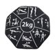 thumbnail image 1 of Bolsa de arena con mancuernas suaves para hombres y mujeres, equipo de ejercicio, bolsa de arena para gimnasio en casa Negro, 1 of 9