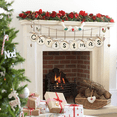 thumbnail image 4 of 50pcs DIY Christmas Wooden Ornaments Large Natural Wood Slices Predrilled with Hole Wooden Circles for Xma, 4 of 4