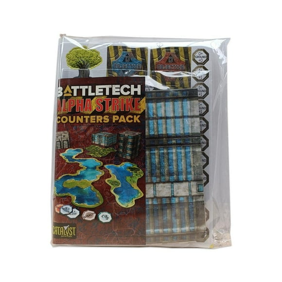 Paquete de contadores para el accesorio Alpha Strike Wargame de BattleTech