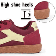 thumbnail image 4 of BERANMEY Casual Sneakers for Women Breathable Fashion Sneakers Lightweight Walking Shoes with Memory Foam Low-Top Retro Non Slip Womens Sneakers with Anti Slip Sole for Tennis & Daily Walking, 4 of 8