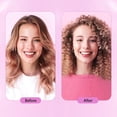 thumbnail image 5 of DAN Technology 1/2 inch Portable Small Barrel Curling Iron Wand,Dual Voltage Ceramic Barrel Curling Iron with Adjustable Temperature High Heat Tiny Curler Pink, 5 of 8