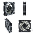 thumbnail image 5 of Estuche de refrigeración para PC, ventilador, LED RGB de 120 mm, para carcasa de ordenador, 5 of 5