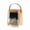Wood Grain, variant on Portable Snow Mountain Aromatherapy Diffuser with 7-Color Aurora Light Effects, Ultrasonic Cool Mist Maker with Clear Housing, USB Powered Desktop Humidifier for Home and Office Use