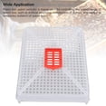 thumbnail image 3 of Square Buckle Queen Bee Cage, Plastic Plastic Queen Bee Cage Lightweight Confining Queen Bee 6pcs  for Introduction Of Queens, 3 of 7