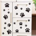 thumbnail image 4 of Perro cachorro pegatina de pared de vinilo extraíble huellas de pata de perro decoración decoración para niños guardería decoración del hogar Mural artístico Diy, 4 of 5