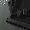 thumbnail image 5 of Big & Tall Fleece Lined Base Layers Tops Mens Long Sleeve Thermal Underwear Shirts Cold Weather Gear Snow Wear Black, XL, 5 of 6