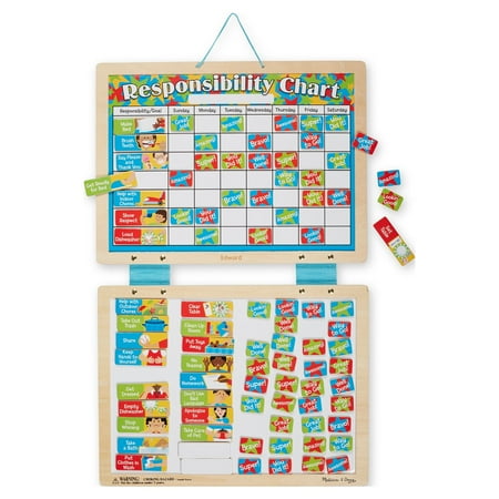 UPC 000772050593 product image for Melissa & Doug Magnetic Responsibility Chart | upcitemdb.com