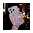 thumbnail image 1 of wonima11 Bling Designer for iPhone 17 Pro Max Case, Glitter Rhinestones Phone Case with More Than 800 Super Shiny Rhinestones，Luxury Sparkly Hard Back Cover for Women Girls, 1 of 1