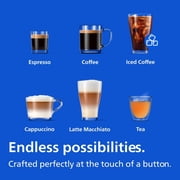 Philips 3300 Series Fully Automatic Espresso Machine with LatteGo Milk System and integrated grinder (EP3341/50)