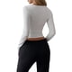 thumbnail image 3 of Top de Encaje de Larga con Cuello en V para Mujer, Estilo Y2K, Camiseta Sin Mangas, Ideal para Otoño e Invierno L, 3 of 7