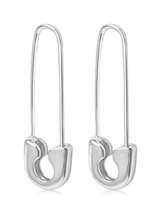 Safety Pin Earrings · A Pair Of Safety Pin Earrings · Jewelry on