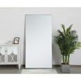 thumbnail image 3 of Metal frame rectangle mirror 36 inch in Sliver, 3 of 13