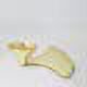 thumbnail image 5 of 4 Piezas Perillas Decorativas con Forma de Hoja Dorada Manija de Puerta Gabinete Cajón Armario Tirador Cómoda Perillas de Un Solo Orificio Manijas para Muebles de Cocina Armario Armario, Dorado ER, 5 of 7
