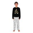 thumbnail image 4 of Golf Christmas Tree Matching Pajamas Family And Dog, Black And White Pajamas, 2 Pieces, 4 of 7