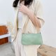 thumbnail image 1 of Bolsa informal de PU con patrón de cocodrilo, que combina con todo, uso diario a la moda (verde) Tmvgtek Para estrenar, 1 of 9