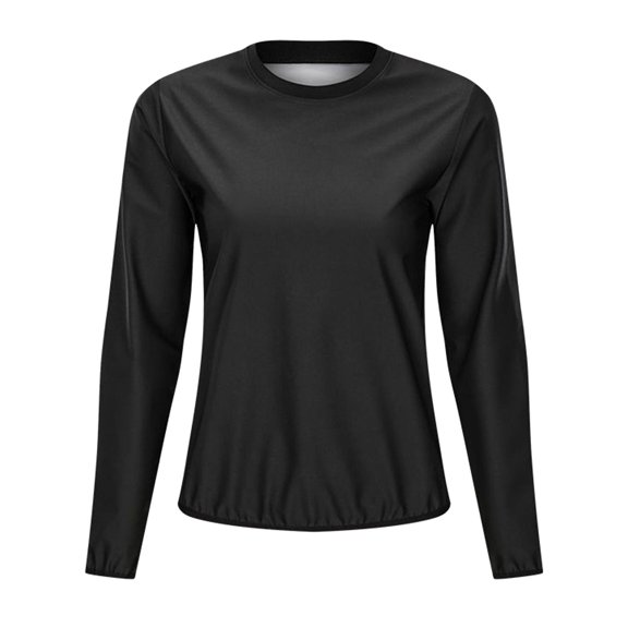 Long Sleeve Women Suits, , , Training Clothes , Shapewear for Sport Gym Exercise , Black, XL