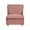 Pink Chair, variant on Ainfox 35" W Cloud Modular Sectional Sofa for Living Room, Modern Deep Seat Comfy Couch, Corduroy Rainbow Upholstered, Armless Chair Module(Green)