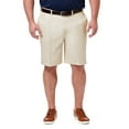 thumbnail image 2 of Big & Tall Haggar Cool 18 PRO Classic-Fit Flat-Front Shorts Khaki, 2 of 5