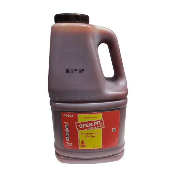 Open Pit Original Flavor Barbeque Sauce | BBQ Barbecue | Kosher | Made in America | 1 Gallon (128oz)