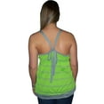 thumbnail image 2 of Liberty Love Junior's Stripe Babydoll Adjustable Strap Halter Tank Top, 2 of 2