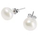 thumbnail image 3 of Pendientes de perlas de agua dulce de 9-10 mm para novias y bodas, 3 of 9