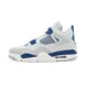 thumbnail image 3 of Ni - ke Size 10.5 - Air Jordan 4 Retro 2024 Military Blue, 3 of 5